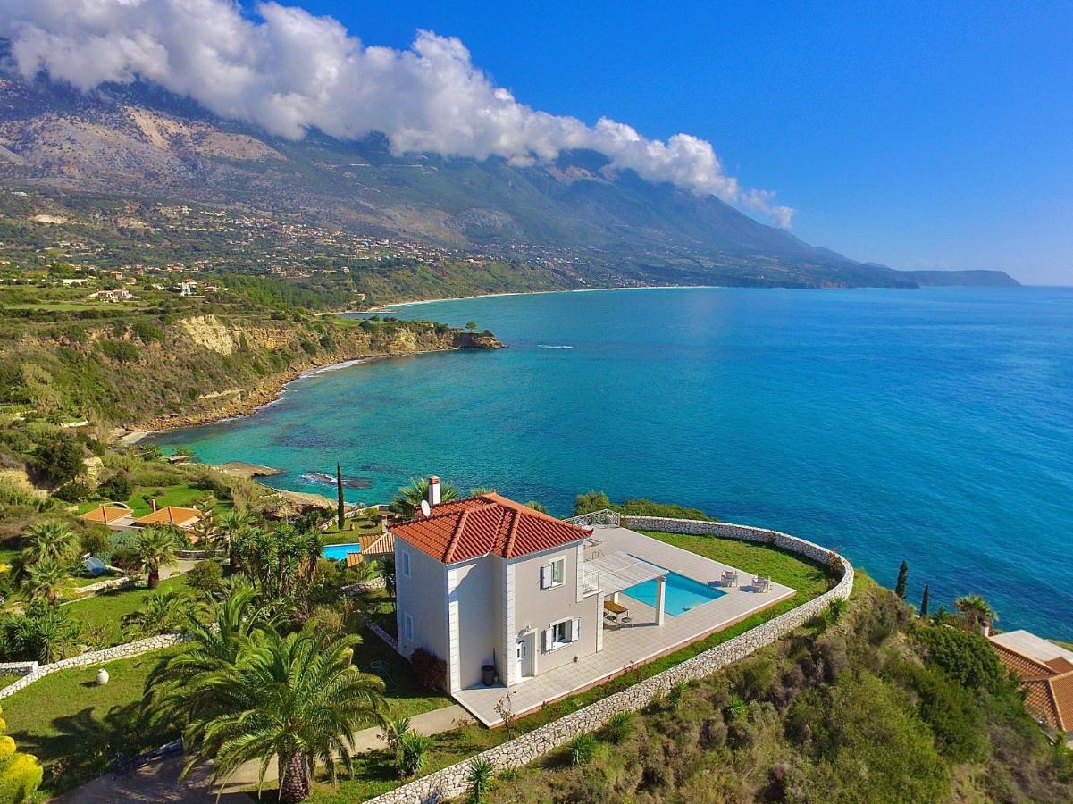 Seafront Villa Kefaloniaprivatevillas Трапезаки Екстериор снимка