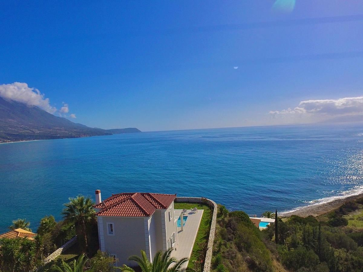 Seafront Villa Kefaloniaprivatevillas Трапезаки Екстериор снимка