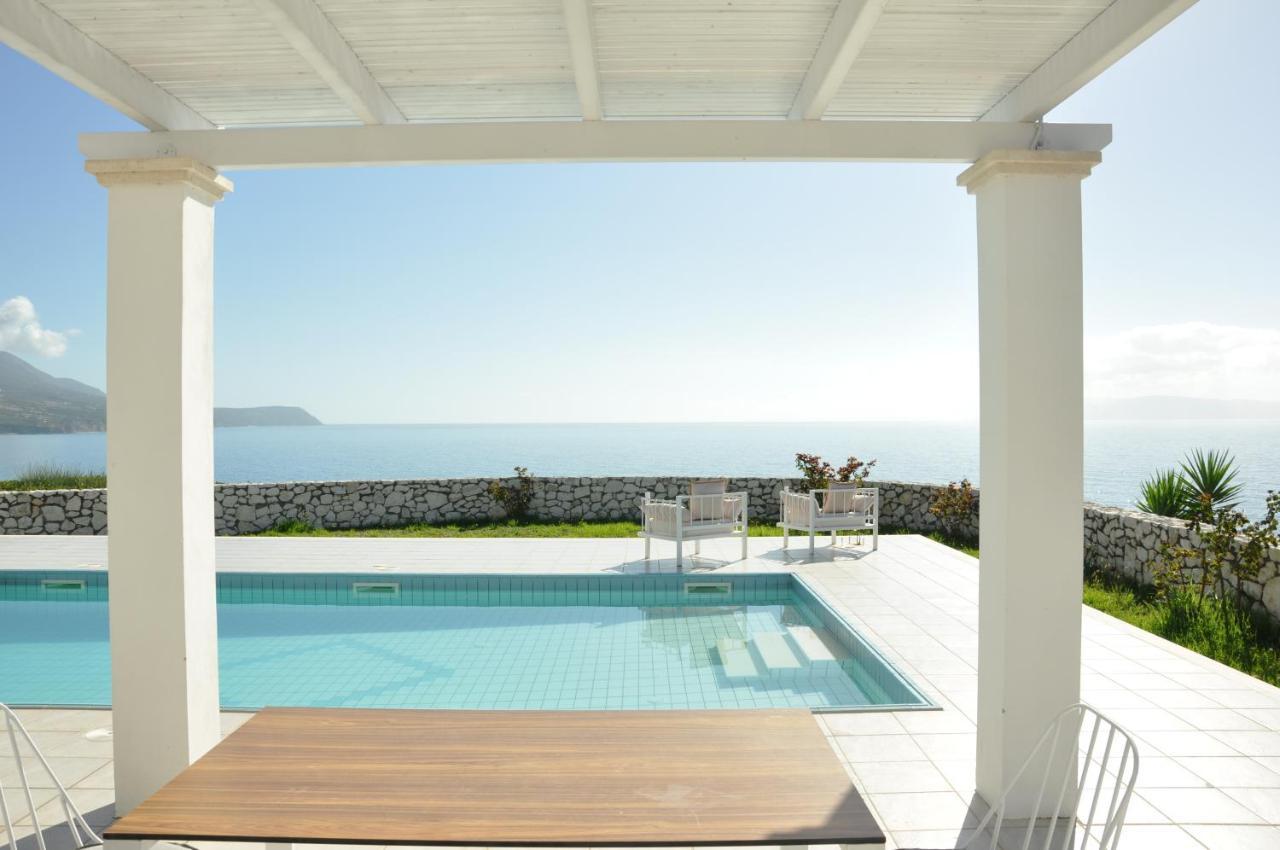 Seafront Villa Kefaloniaprivatevillas Трапезаки Екстериор снимка