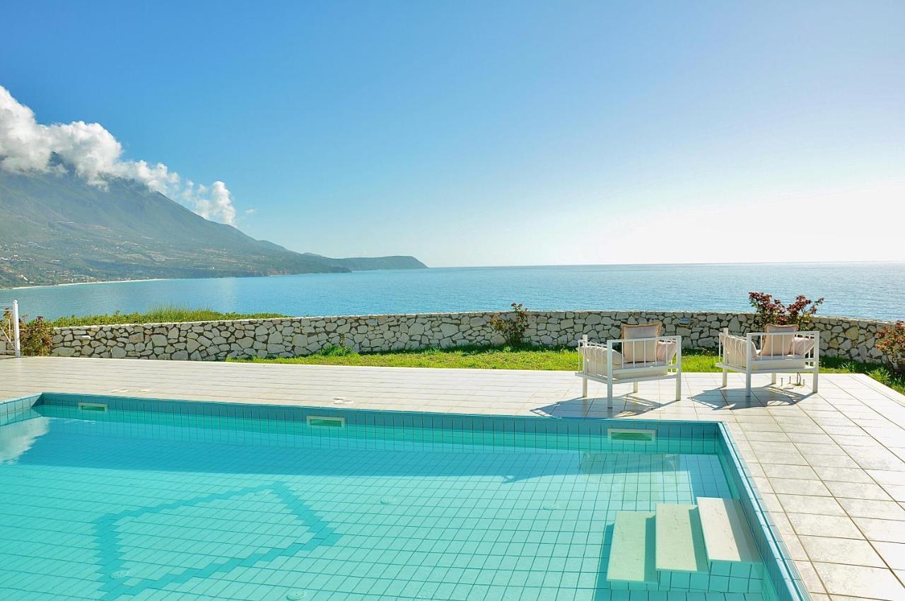 Seafront Villa Kefaloniaprivatevillas Трапезаки Екстериор снимка
